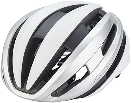 Giro Synthe Mips Ii, Casco Uomo, Matte White/Silver, L