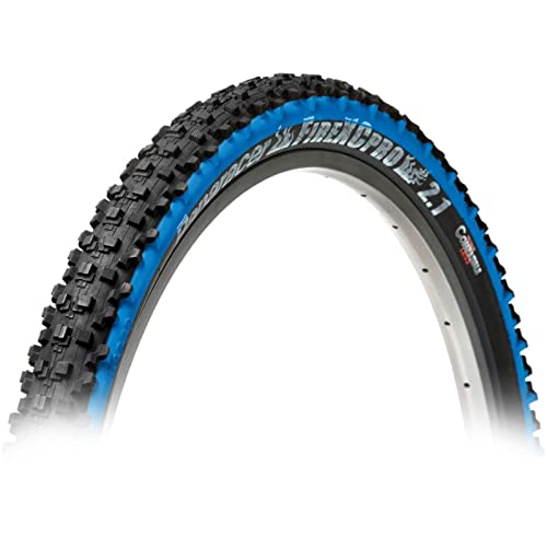 Panaracer Pneumatico Pieghevole Compatibile Fire Xc Pro Tubeless, Unisex, Nero/Blu, 26 X 2.10