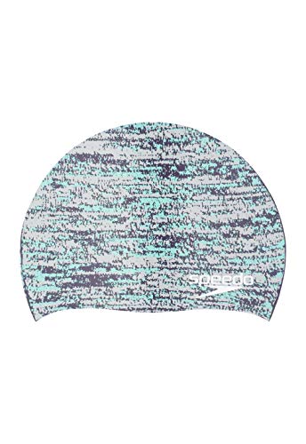 Speedo Cuffia Da Nuoto Unisex In Silicone Elastomerico, Remix Deep Teal, Taglia Unica Us