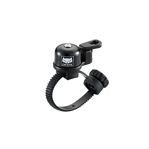 Cateye Oh-2400 Micro Brass Bell, Campanello Per Bicicletta Unisex-Adulto, Nero, Taglia Unica