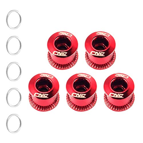 Viti Corona Mtb, Viti Per Corona In Lega Acciaio, Doppia Bulloni Corona Bici Di Shimano Sram, Rosso