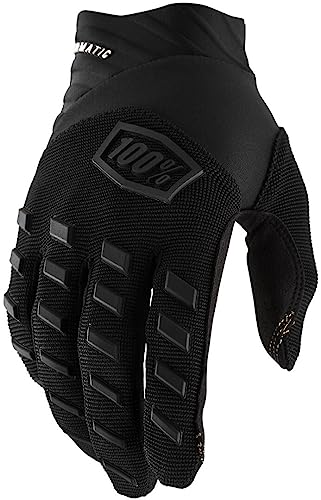 100% Airmatic - Guanti Da Bambino, Taglia L, Colore: Nero
