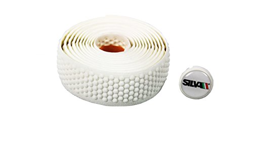 Silva S.R.L. Nastro Manubrio Pallino Bianco