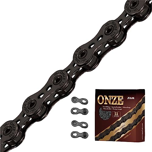 Taya 0641306111221, Chain 11S X 120 Black Unisex Adulto, Nero, 116 Links