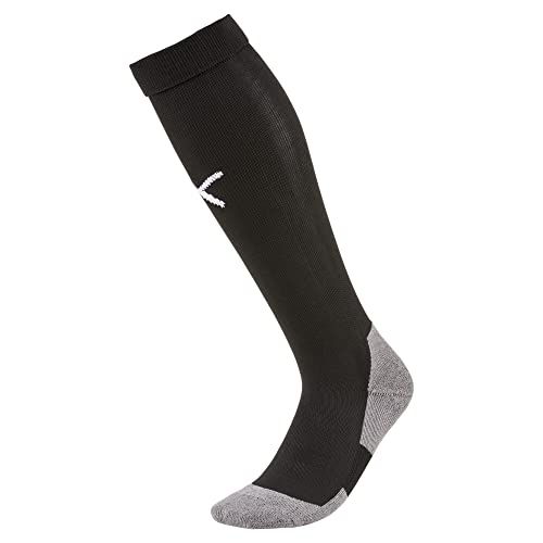 Puma Team Liga Socks Core Calzettoni Da Calcio, Nero (Black/White), 31-34 Uomo