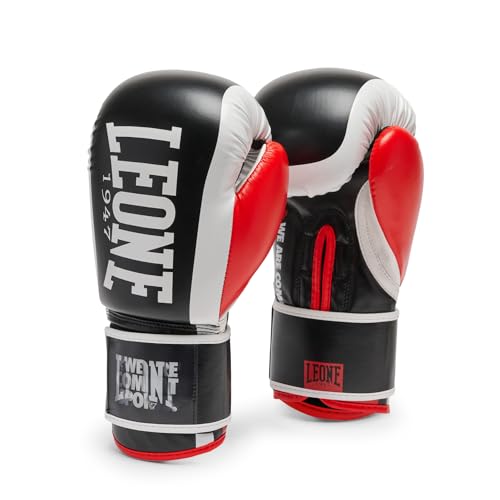 Leone 1947, Guanti Boxe Logo Wacs 12Oz Nero