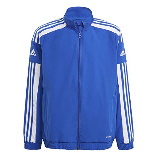 Adidas Squadra 21 Presentation Track Tracksuit Jacket, Giacca Unisex-Bambini E Ragazzi, Team Royal Blue/White, 176