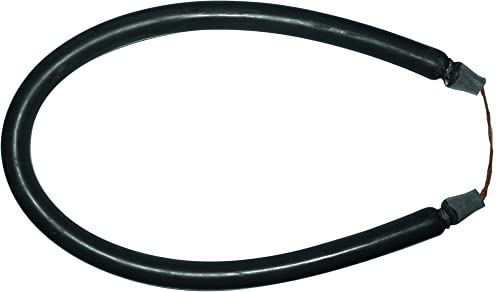 Cressi S45 Plus-Line Wishbone, Elastico Circolare Per Pesca Unisex-Adulto, Nero, 480 Mm