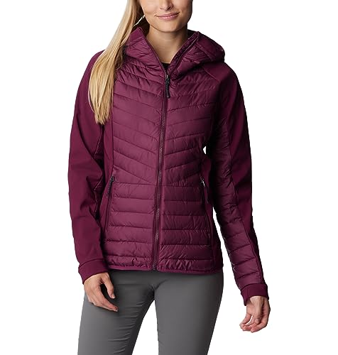 Columbia Powder Lite, Giacca Imbottita Con Cappuccio Hybrid Da Donna