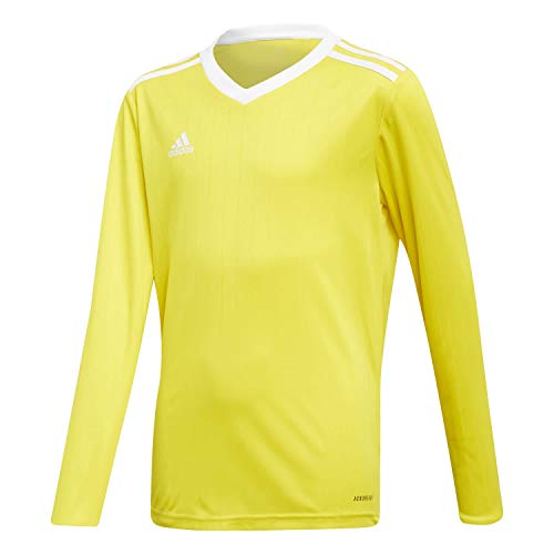 Adidas Tabela 18 Jersey Ls, Maglia Unisex Bambini, Yellow/White, 116