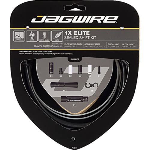Jagwire Cavo Del Cambio Sigillato Road Elite, Unisex, Colore: Nero, Taglia Unica