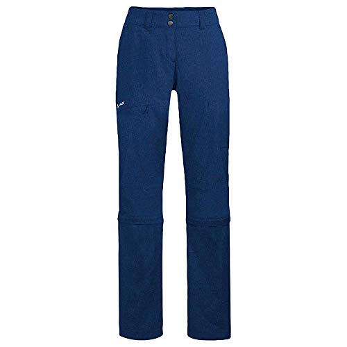 Vaude Skomer Capri Zo Ii Hose, Pantaloni Da Donna, Eclipse/Eclipse, 48-Short