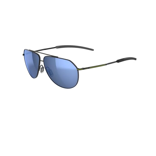 Bollé, Livewire Black Acid Matte, Volt+ Offshore Polarized, Occhiali Da Sole, Medium, Unisex Adulto