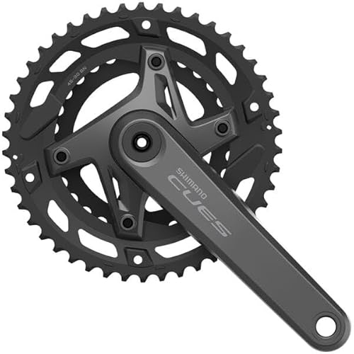Shimano Crankset 9/10-Speed, Bielle Unisex-Adulto, Multicolore (Multicolore), Taglia Unica