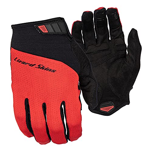 Lizard Skins Monitor Traverse-X-Small-Crimson-New22, Guanti Unisex, A Seconda Del Modello, Selon Modèle