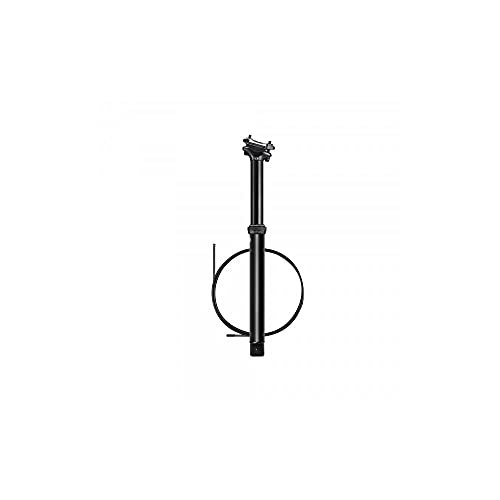 Crankbrothers 641300164704, Reggisella Unisex Adulto, Nero, 125Mm