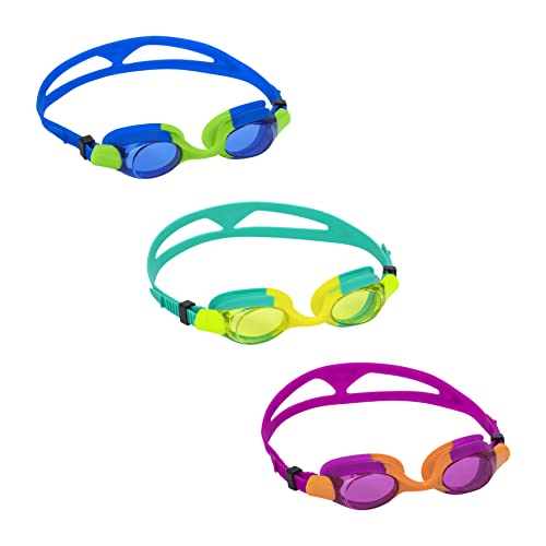 Bestway 21065-5 Occhialini Da Nuoto Per Bambini Ocean Crest, 7+ Anni