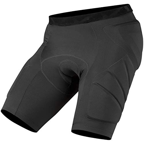 Ixs Trigger Lower Protective - Sottopantaloncino Protettivo Per Mountain Bike, E-Bike/Ciclo Adulto, Unisex, Grigio, Xl