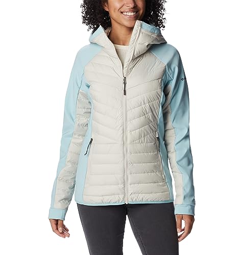 Columbia Powder Lite, Giacca Imbottita Con Cappuccio Hybrid Da Donna