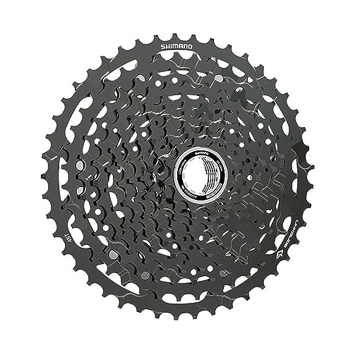 Shimano Cass Cs-Lg400 11 Spd 11-45, Parti Biciclette Unisex Adulto, Nero, Taglia Unica