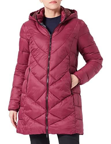 Cmp - Parka Da Donna Con Cappuccio Removibile, Rubino, 50