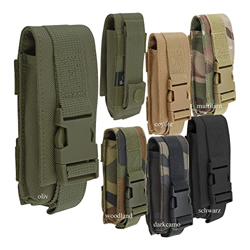 Brandit Molle Multi Pouch Small, Color: Tactical Camo, Size: Os