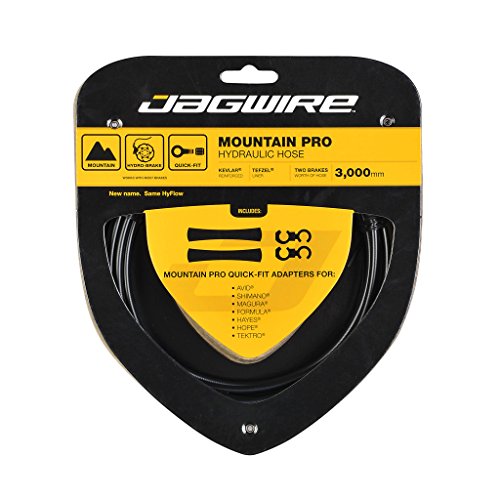 Jagwire 18009408 Set Tubi Freno Hyflow In Teflon E Kevlar, 3000 Mm, Argento