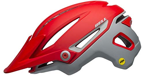 Bell Sixer Mips, Casco Unisex, Ridgeline Matte Crimson/Gray, S