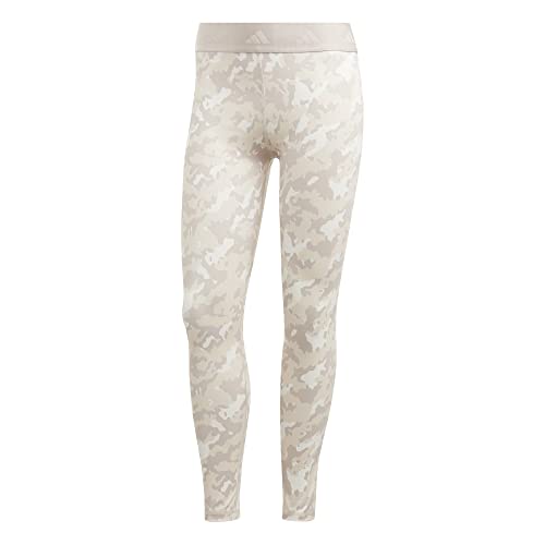 Adidas Techfit Leggings, Off White/Sand Strata, L