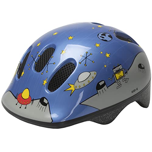 Child Helmet Kid-S, Design: Space, With Reflex Material, Size S 52 - 57 Cm, Box