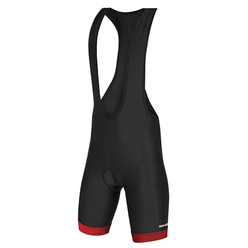Endura Xtract Gel Ii Pantaloncini Con Bretelle Per Uomo, Rosso, S