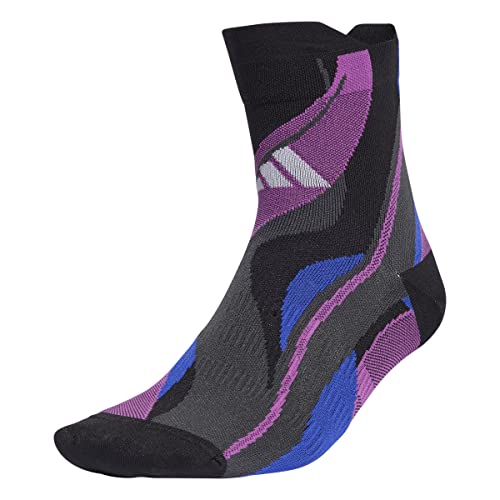 Adidas Perf D4S Grf 1P, Calzini, Fucsia Nero/Nero/Lucido, Xs, Unisex-Adult