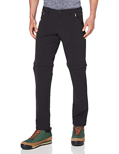 Vaude Men'S Yaki Winter Zo Pants, Pantaloni Uomo, Nero, S