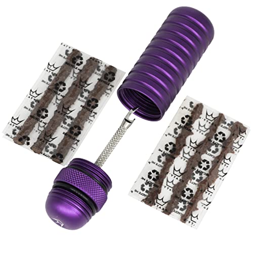 Peaty'S Kit Di Riparazione Pneumatici Per Bici Tubeless, Tappo Unisex, Violet, Taglia Unica
