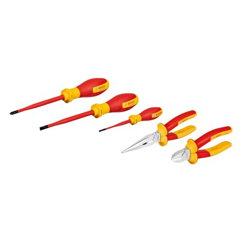 Bosch Professional Set Di Utensili Manuali Vde Misti (5 Pezzi, In L-Boxx)