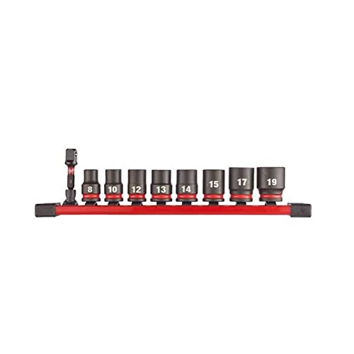 Milwaukee Impact 4932480454 - Set Di Chiavi A Bussola In Acciaio Al Molibdeno Cromato
