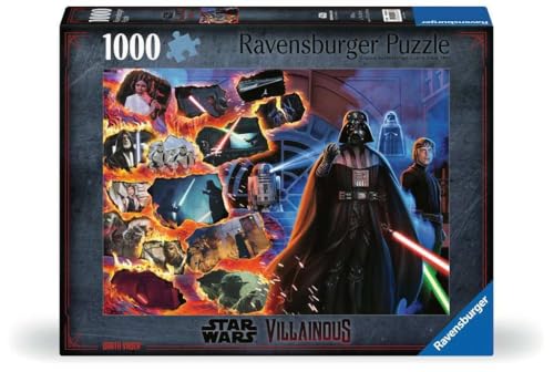 Ravensburger 12000267 - Star Wars Villainous: Darth Vader - Puzzle 1000 Pezzi – Puzzle Adulti E Ragazzi Da 14 Anni, Puzzle Star Wars, Regalo Star Wars
