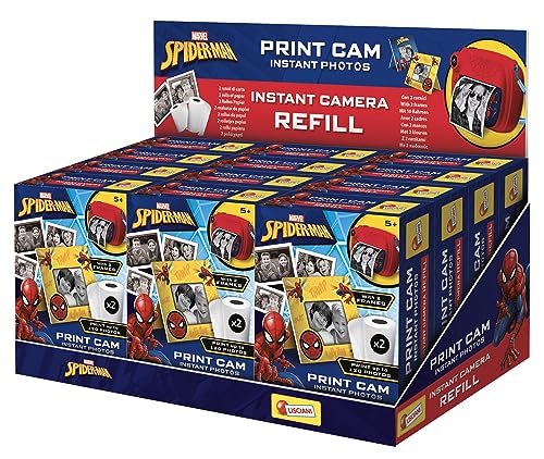 Lisciani Giochi Refill, Colore Spider-Man Print Cam Ricariche, Medium, 104055