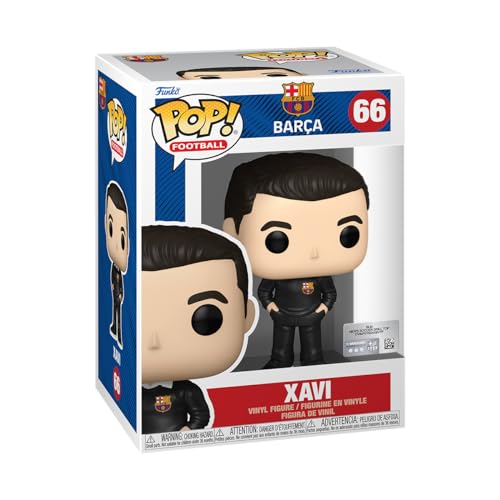 Funko Pop! Football: Barcelona - Xavi With Ch - Barcelona Fc - Figura In Vinile Da Collezione - Idea Regalo - Merchandising Ufficiale - Giocattoli Per