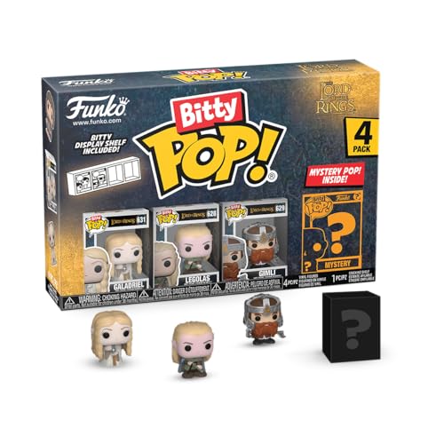 Funko Bitty Pop! Lord Of The Rings - Galadriel 4Pk E Una Mini Figura Misteriosa A Sorpresa - 0.9 Inch (2.2 Cm) Da Collezione - Ripiano Espositivo Imp