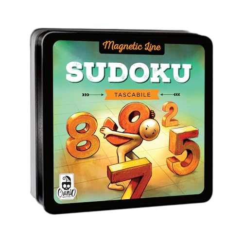Cranio Creations - Magnetic Line Sudoku, Il Grande Classico In Versione Magnetica Tascabile, Edizione In Lingua Italiana