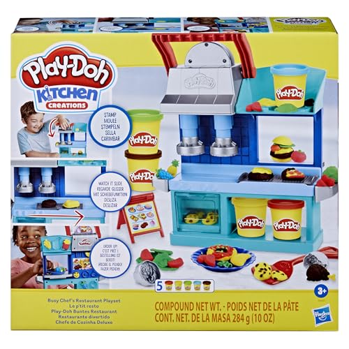 Play-Doh Kitchen Creations, Ristorante Degli Chef In Carriera, Playset Da Cucina