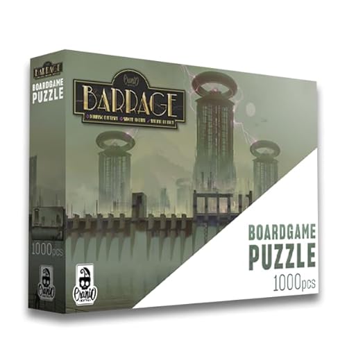 Cranio Creations- Barrage Puzzle, Colore, Ch600