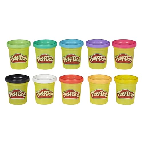 Hasbro Play-Doh - Case Of Colours (10 Colori Di Pasta Da Modellare Inclusi)
