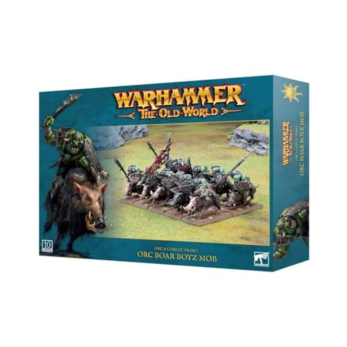 Warhammer Games Workshop Il Vecchio Mondo - Tribù Orchi E Goblin: Orc Boar Boyz Mob