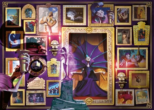 Ravensburger 12000099 - Villainous: Yzma - Puzzle 1000 Pezzi – Puzzle Adulti E Ragazzi Da 14 Anni, Puzzle Disney, Disney Regalo