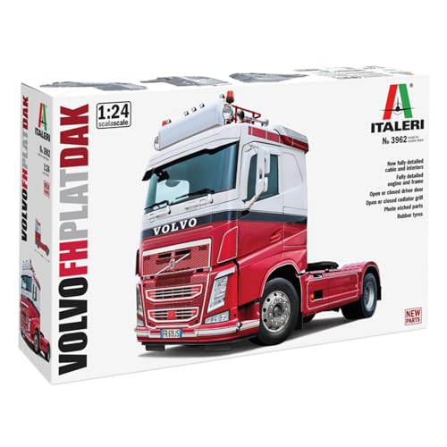 Italeri 3962 1:24 Volvo Fh Plat Dak - Modellismo, Kit, Modellino, Kit Camion, Kit 1:24, Camion