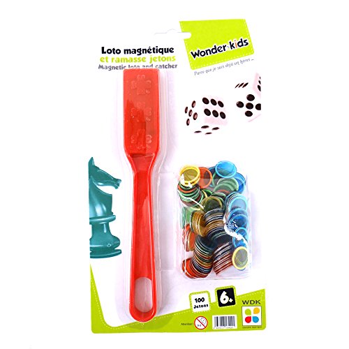 Wdk Partner - A1300730 - Giochi - 100 Magnetici Pins Stick Magnetici