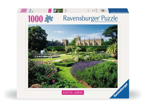 Ravensburger - Puzzle Queens Garden Sudeley Castle Inghilterra, 1000 Pezzi, Puzzle Paesaggi Per Adulti E Ragazzi, Idea Regalo Per Lei O Lui, 70X50 Cm