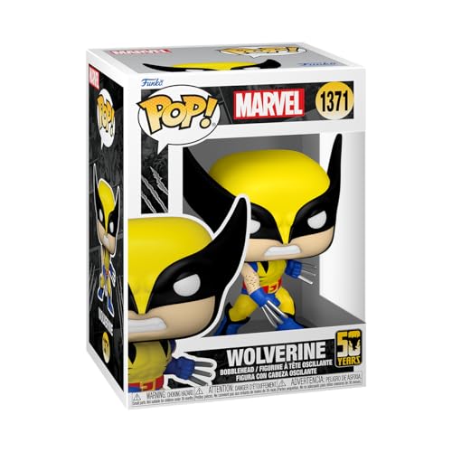 Funko Pop! Marvel: Wolverine 50Th – Ultimate Wolverine - (Classic) - X-Men - Figura In Vinile Da Collezione - Idea Regalo - Merchandising Ufficiale -